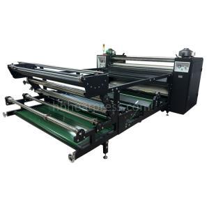 Calendar roll to roll heat press