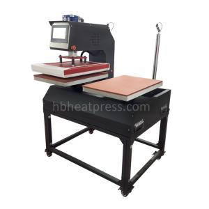 Electric automatic double station heat press